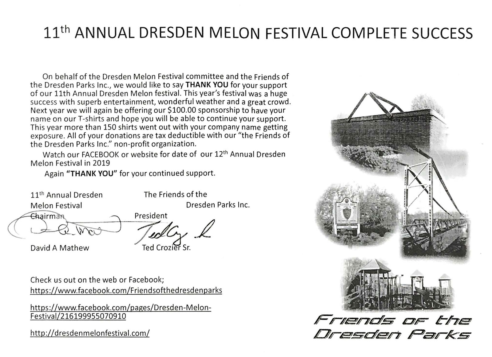 Federal Elite Heating & Cooling, Inc. - 2018 Dresden Melon Festival